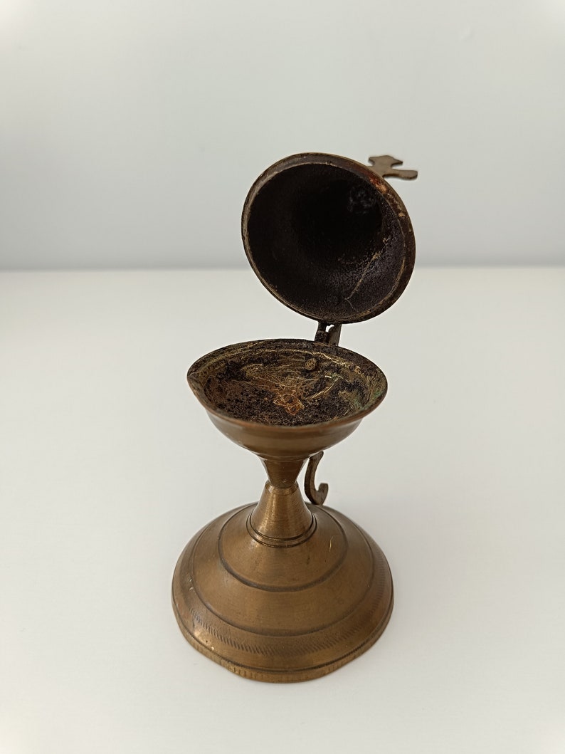 Antique 1920s Traditional Incense Burner, Christian Religious Artifacts ...