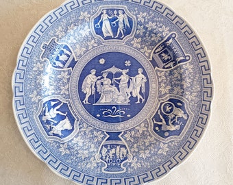 Spode The Blue Room Collection, Greek, Vintage 1990s, Wall Decor