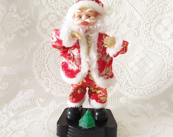 Vintage Santa Clause Figure, Retro Christmas Decoration, Kitschy Christmas Santa