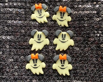 Boo to You Minnie en Mickey Ghost glow-in-the-dark oorknopjes