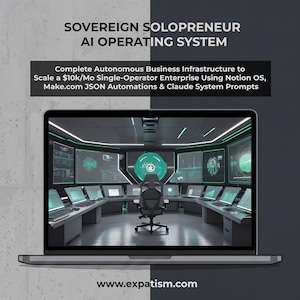 AI Solopreneur Operating System Notion Template Make.com JSON Blueprints Claude System Prompts Midjourney V6 Master Prompts Business OS