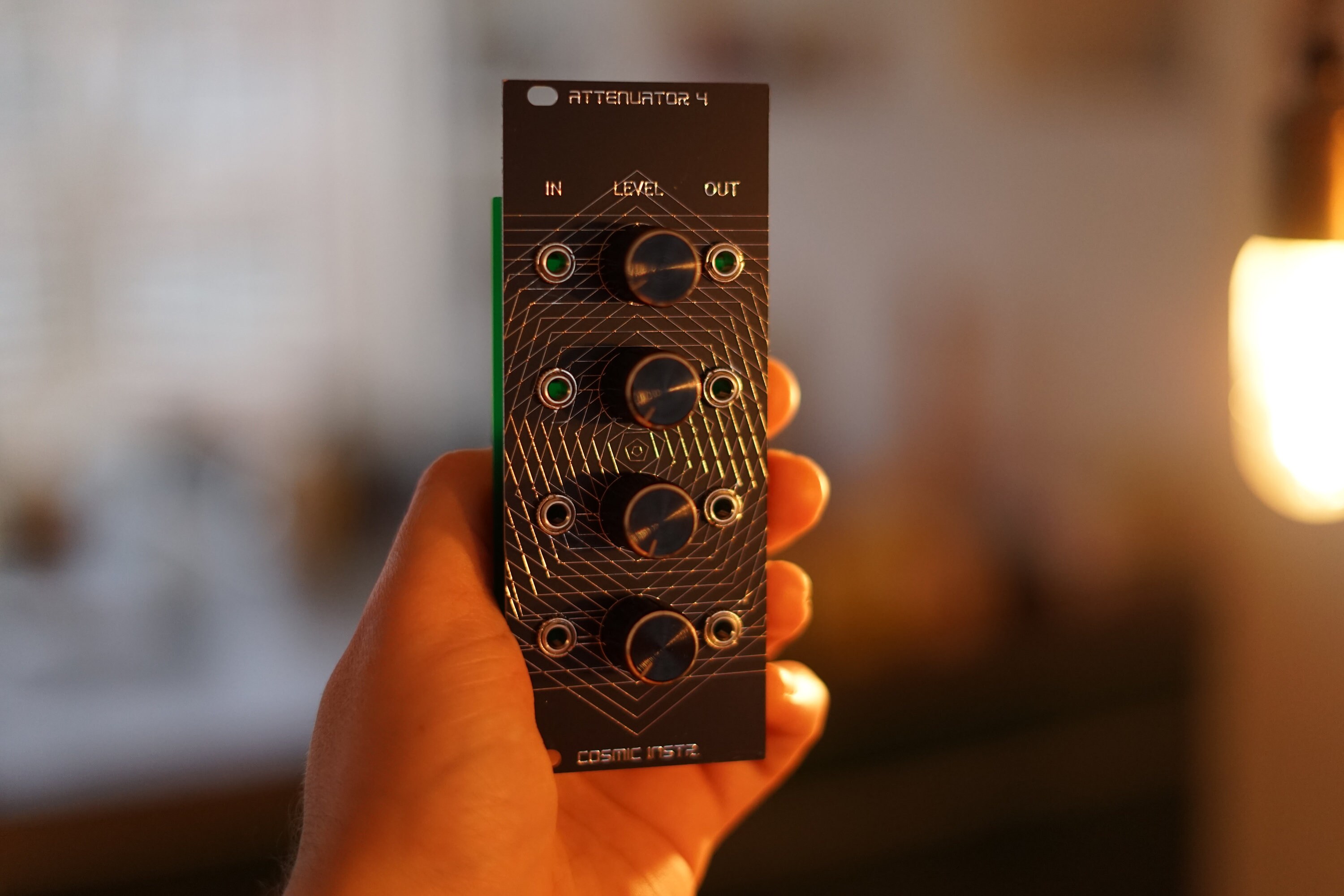 Quad Attenuator Eurorack Fully Assembled Etsy