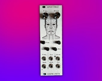 Wavetable VCO – Komplett montiertes Eurorack-Modul – SILVER EDITION