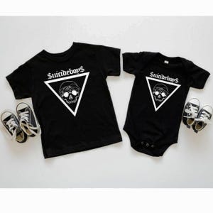 Suicideboys, G59, Grey Five Nine, Scrim and Ruby, Suicide Boys shirt, greyday tour, punk Onepiece, punk toddler, grey day, suicide boys baby