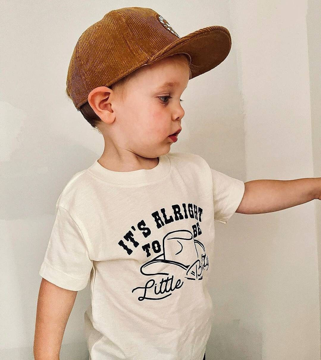 It's Alright to Be Little Bitty, Country Shirt for Toddler It's Alright to Be Little Bitty, Country Shirt for Toddler