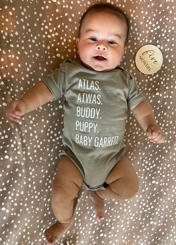 Custom Nickname Onesies for Babies Gender Neutral Baby Etsy