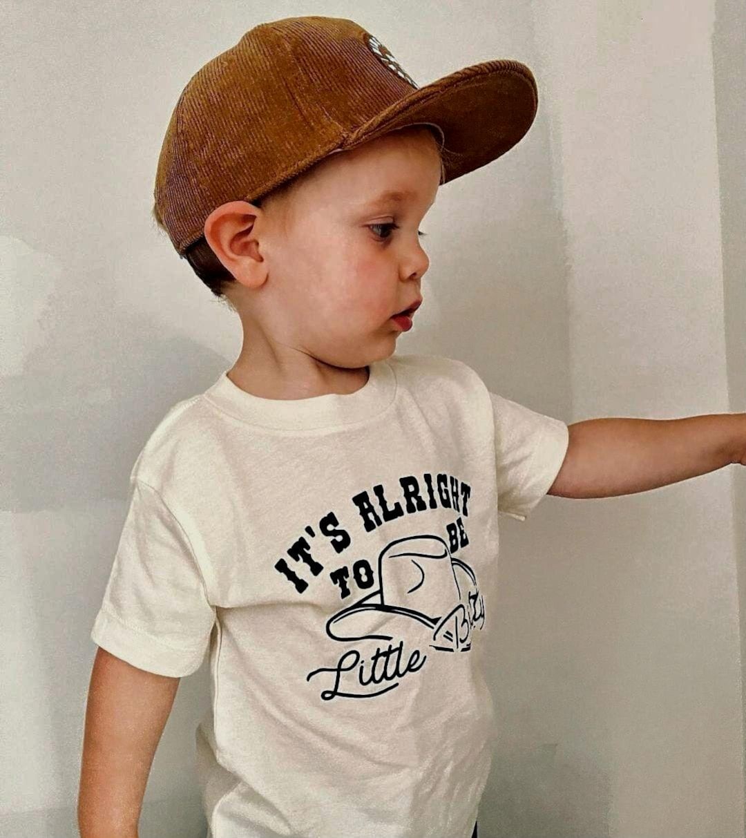 It's Alright to Be Little Bitty, Country Shirt for Toddler, Western Baby