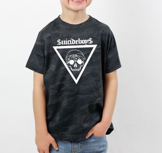 Suicideboys Camo Shirt & Baby Bodysuit, G59 Skull One Piece