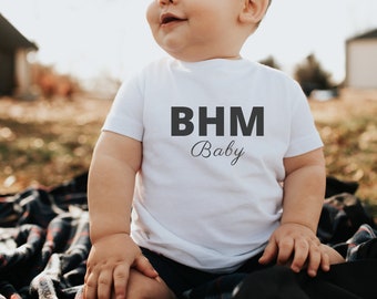 Birmingham Baby Tshirt, BHM Baby Tee, City Baby Shirt, New Baby Gift