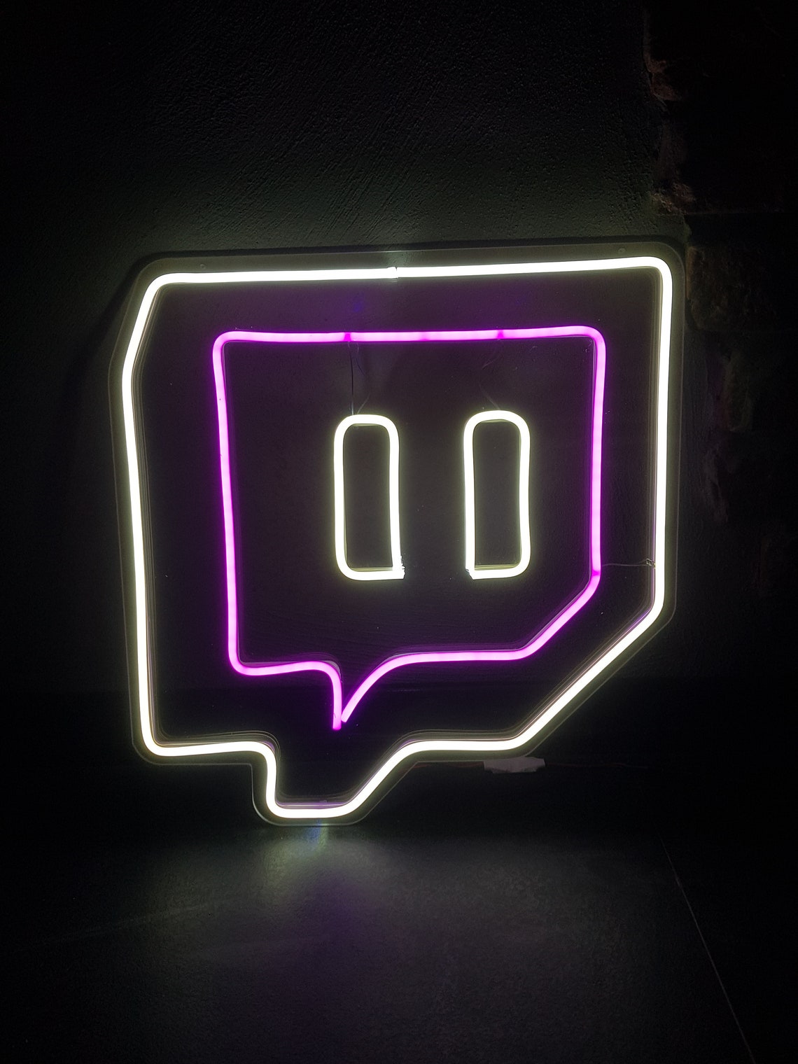 Twitch Neon Sign/ Twitch Logo Neon Sign/ Led Neon Twitch Logo/ | Etsy UK