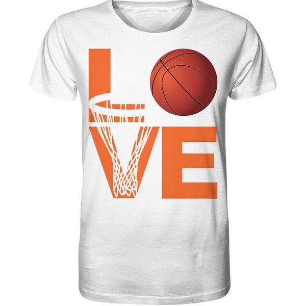 Love Basketball - Organic Basic Shirt