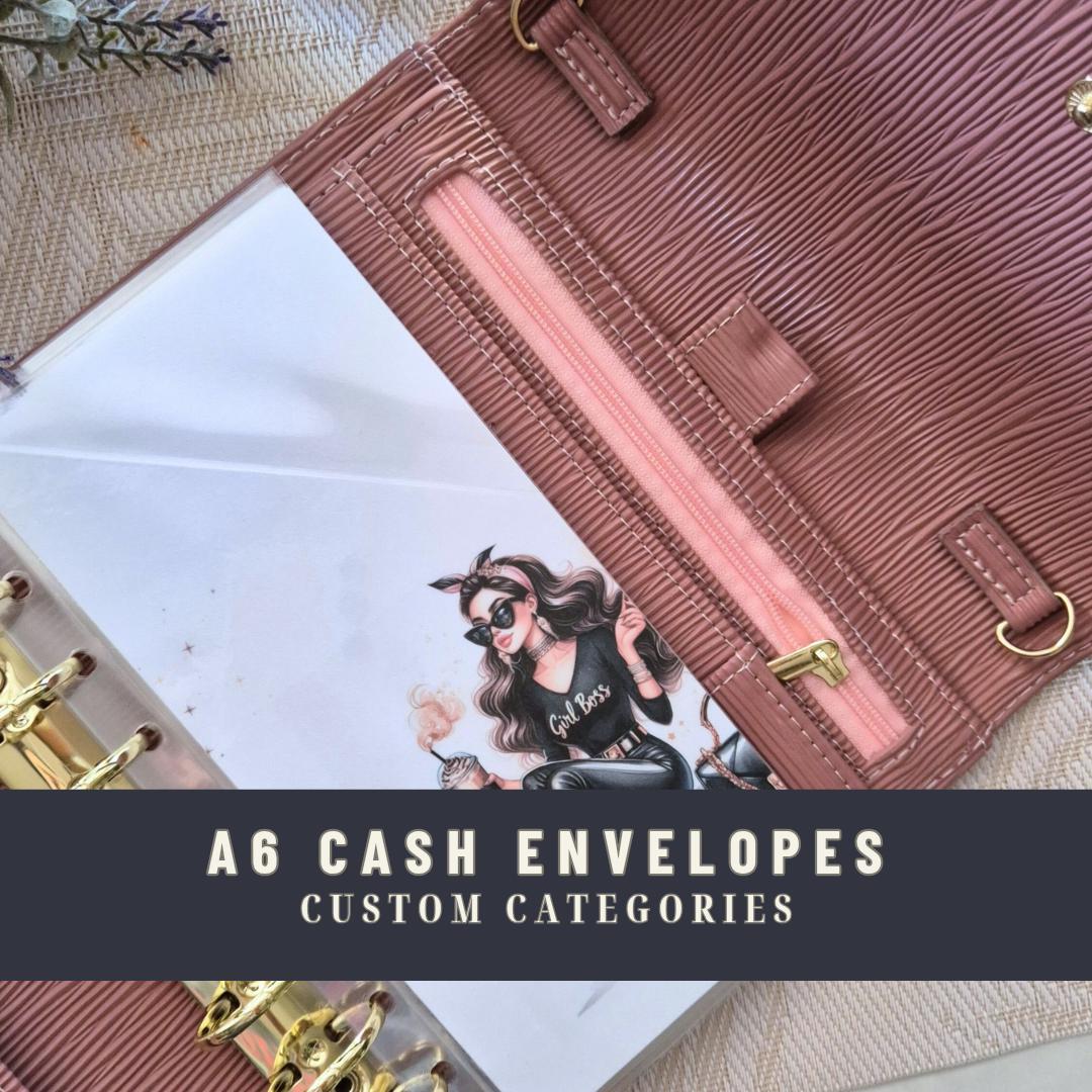 Cash Envelopes Boss Girl | A6 Size | Choose Categories - Etsy Australia