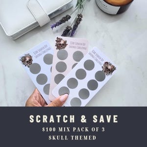 Scratch & Save | 100 Challenge | Scratch off savings challenge | Budgeting