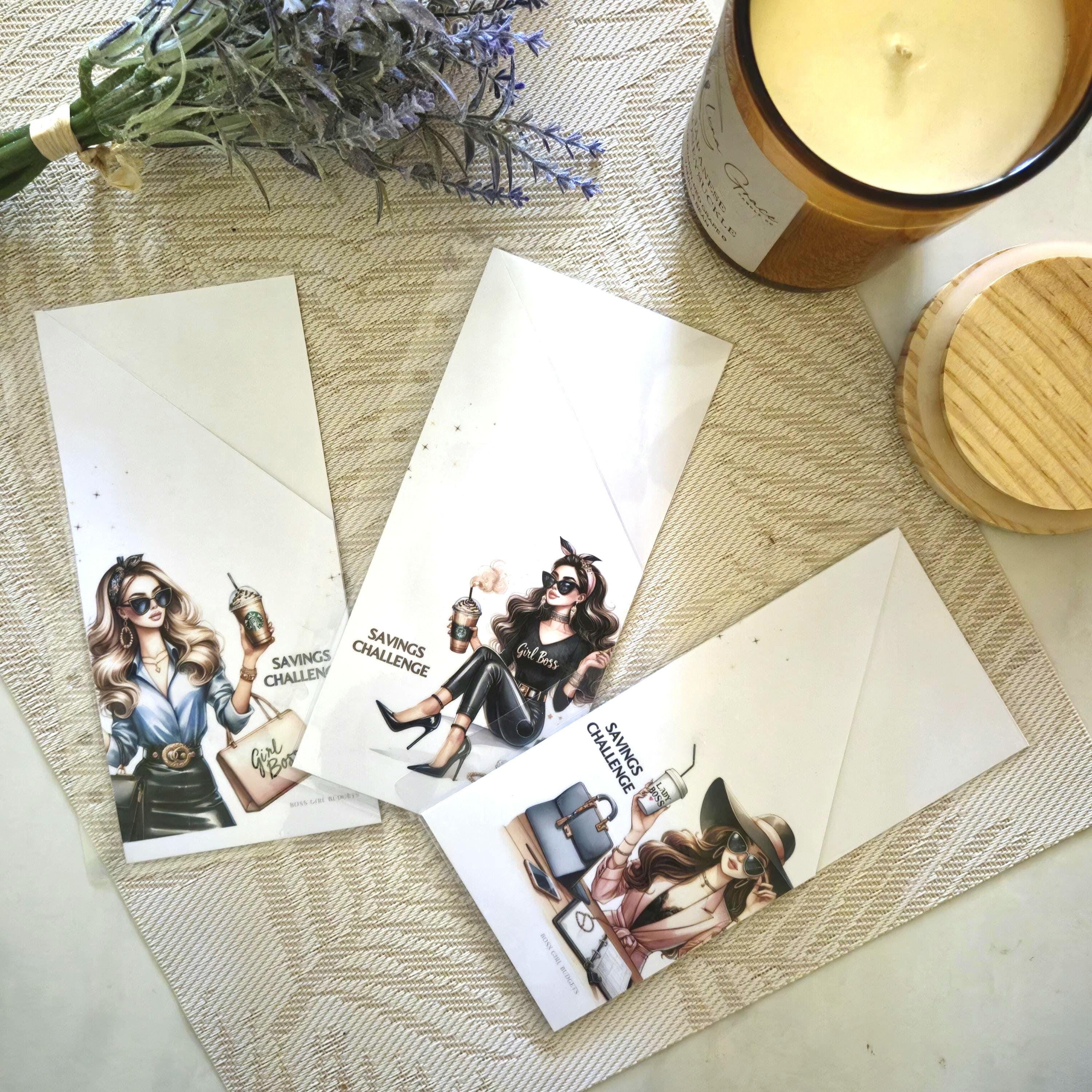 Cash Envelopes Boss Girl | A6 Size | Choose Categories - Etsy Australia