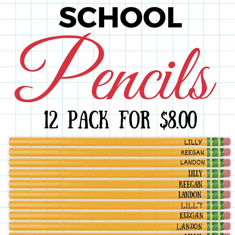 Motivational Pencils Etsy