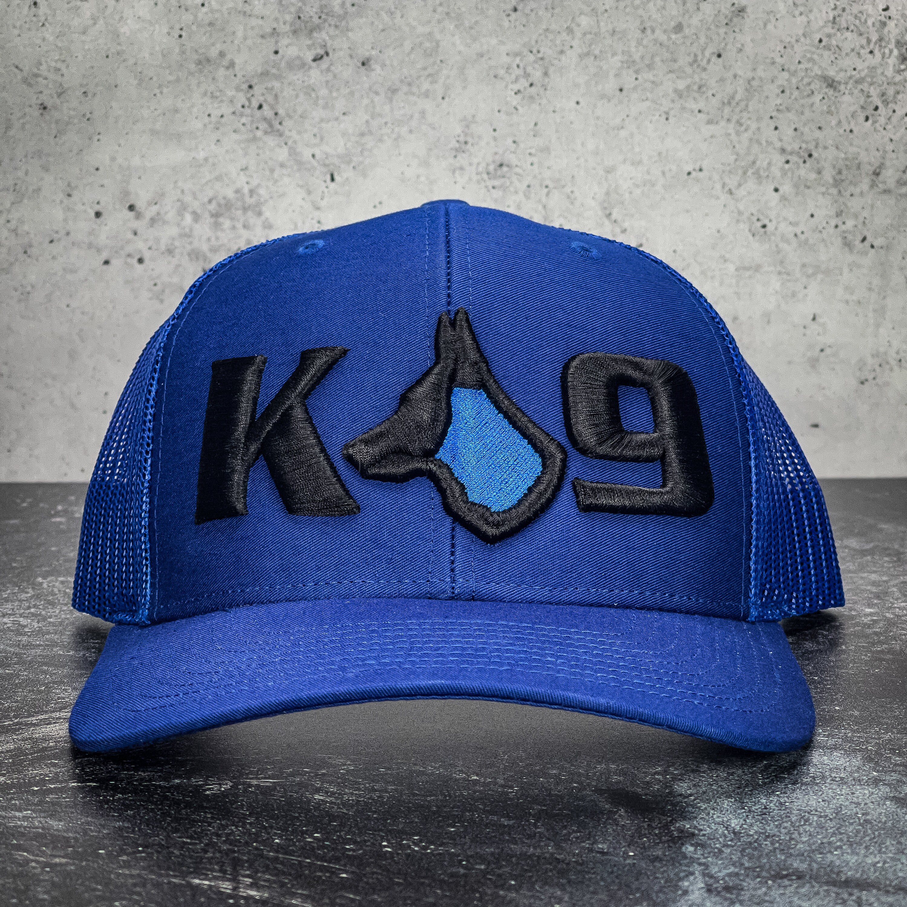 Police K9 German Shepherd Hat With 3D 
