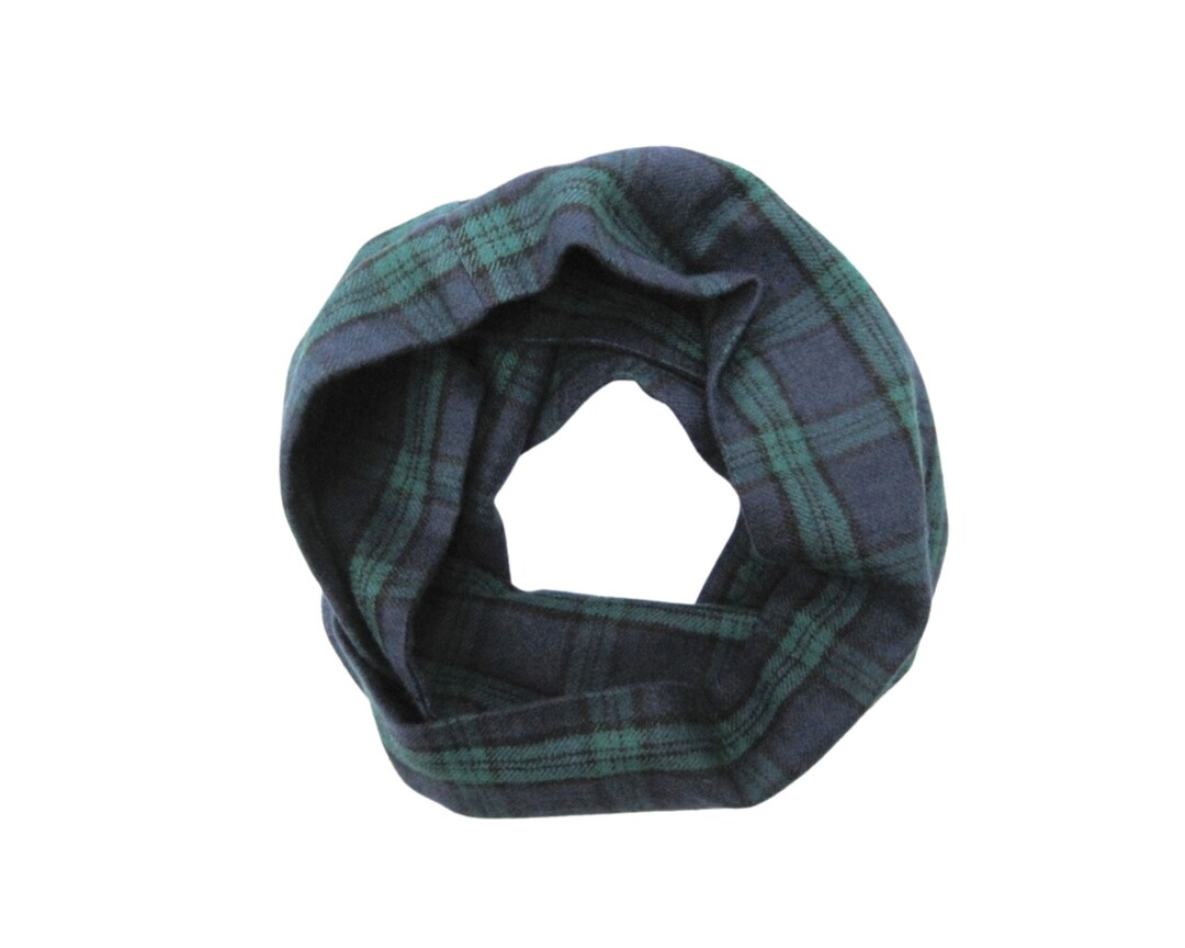 Plaid Scarf Blue