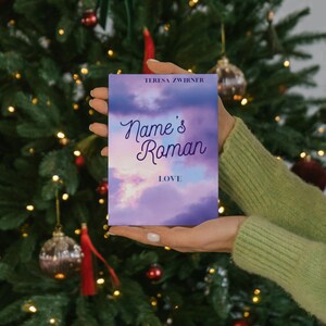 Personalisierter Liebesroman – Individuelles Weihnachtsgeschenk für Partner | Geschenkidee Valentinstag & Jahrestag