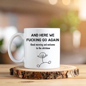 Welcome to the Shitshow Mug - Etsy UK