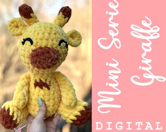 Mini Giraffe Pattern | Crochet Giraffe Pattern | Giraffe Pattern | Mini Crochet Pattern
