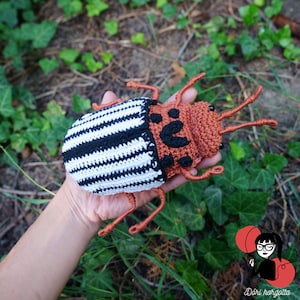 Potato beetle Crochet Pattern