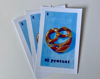 El Pretzel Art Print