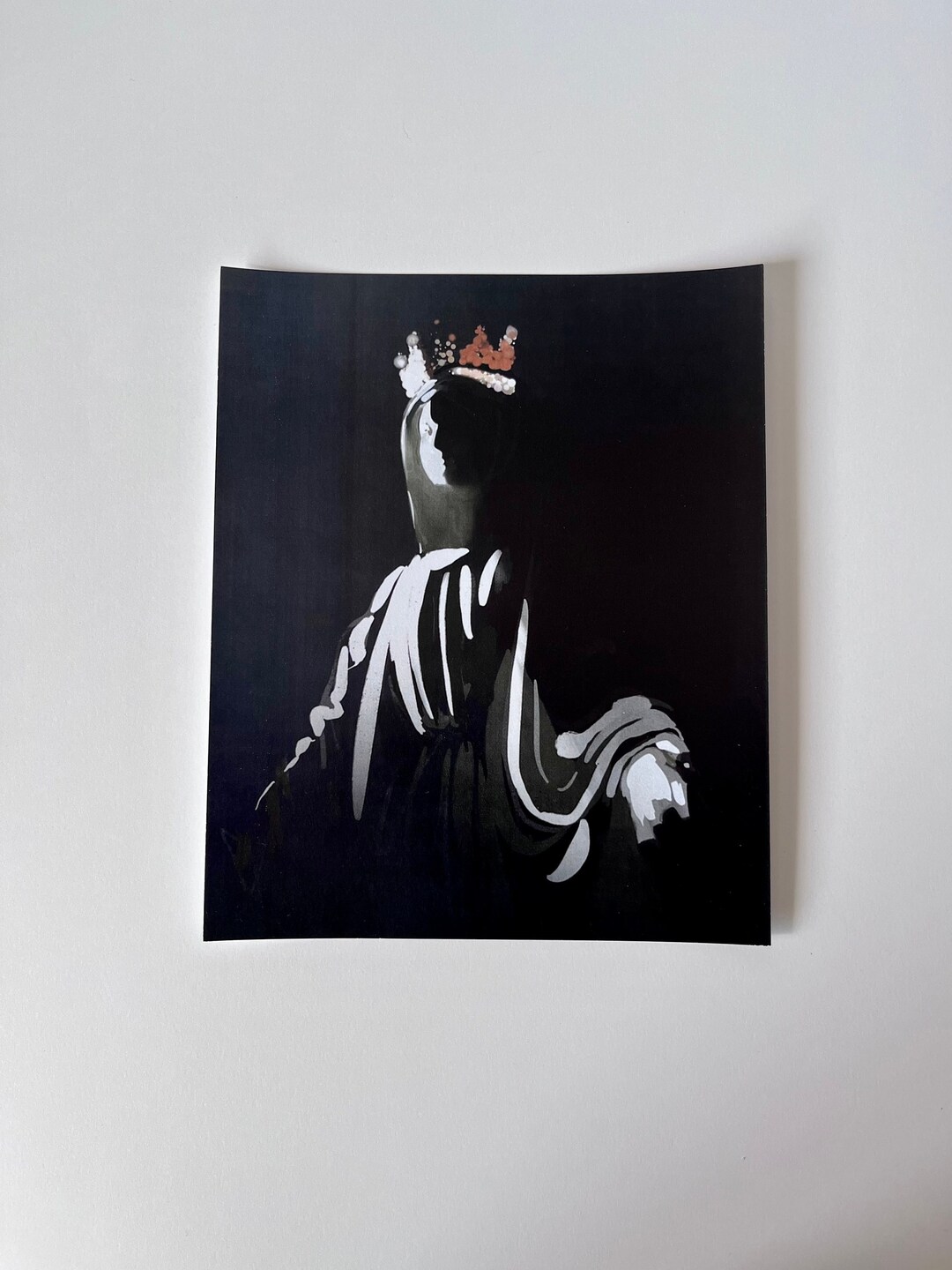 Ave Maria Print black - Etsy