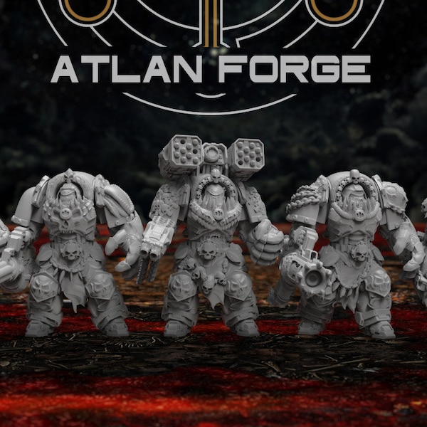 Hades Thanatoi - Atlan Forge/Sci-fi/Fantasy/Tabletop Miniatures