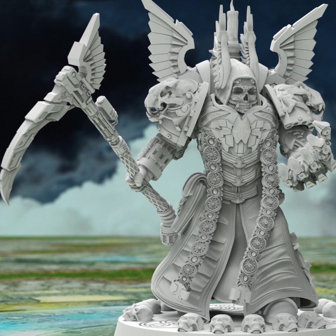 Angelic Soul Reaper Atlan Forge/sci-fi/fantasy/tabletop - Etsy