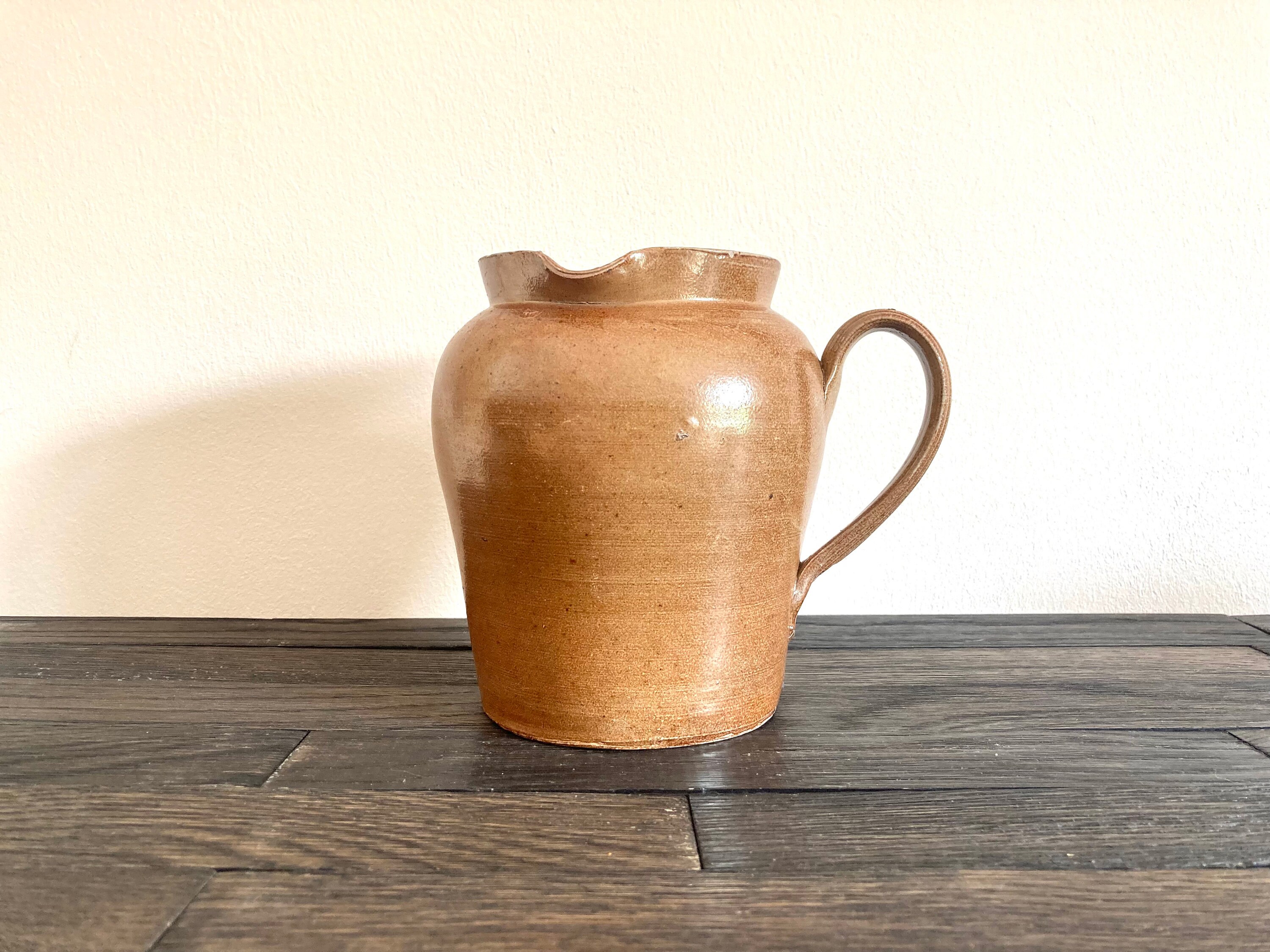 Cruche ou Pichet en Grès Vernissé