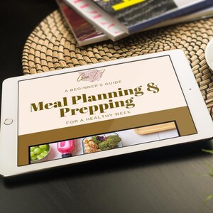 7-Day Meal Planning and Prepping Ebook | Weekly Meal Plan for Healthy Eating | Easy Meal Prep Guide | Meal Planning for Beginners | Simple Recipes and Grocery Lists | Healthy Meal Prep Tips | Digital Meal Planner |
