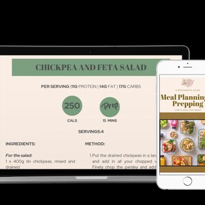7-Day Meal Planning and Prepping Ebook | Weekly Meal Plan for Healthy Eating | Easy Meal Prep Guide | Meal Planning for Beginners | Simple Recipes and Grocery Lists | Healthy Meal Prep Tips | Digital Meal Planner |