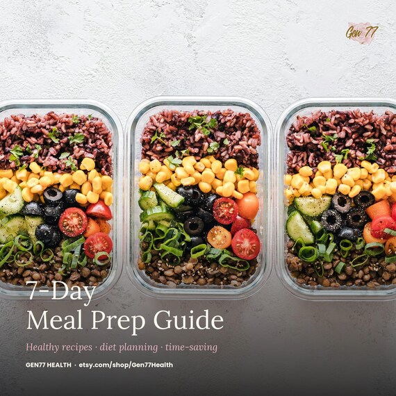 7-Day Meal Prep Guide: Healthy Recipes & Diet Planning