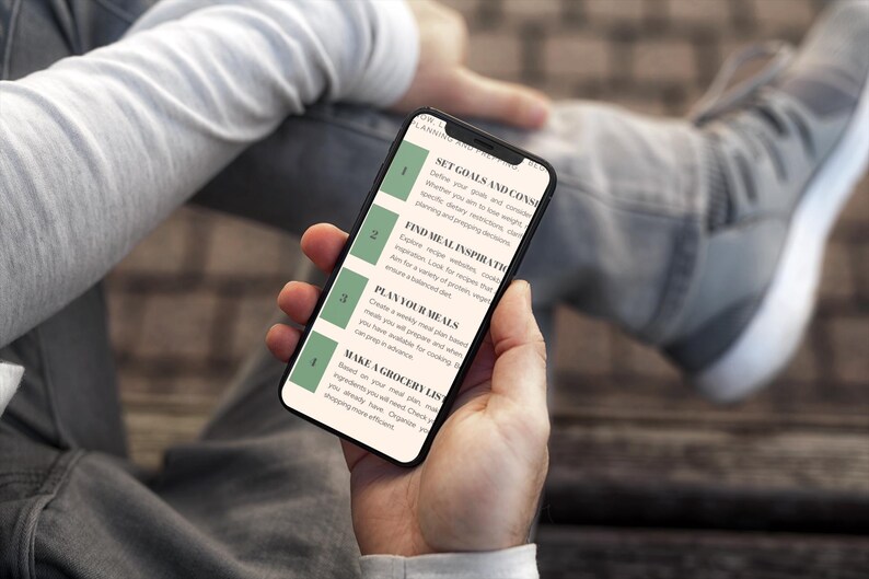 7-Day Meal Planning and Prepping Ebook | Weekly Meal Plan for Healthy Eating | Easy Meal Prep Guide | Meal Planning for Beginners | Simple Recipes and Grocery Lists | Healthy Meal Prep Tips | Digital Meal Planner |