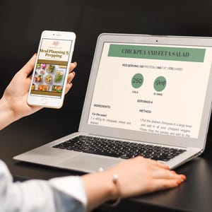 7-Day Meal Planning and Prepping Ebook | Weekly Meal Plan for Healthy Eating | Easy Meal Prep Guide | Meal Planning for Beginners | Simple Recipes and Grocery Lists | Healthy Meal Prep Tips | Digital Meal Planner |
