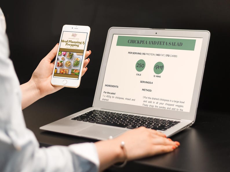 7-Day Meal Planning and Prepping Ebook | Weekly Meal Plan for Healthy Eating | Easy Meal Prep Guide | Meal Planning for Beginners | Simple Recipes and Grocery Lists | Healthy Meal Prep Tips | Digital Meal Planner |