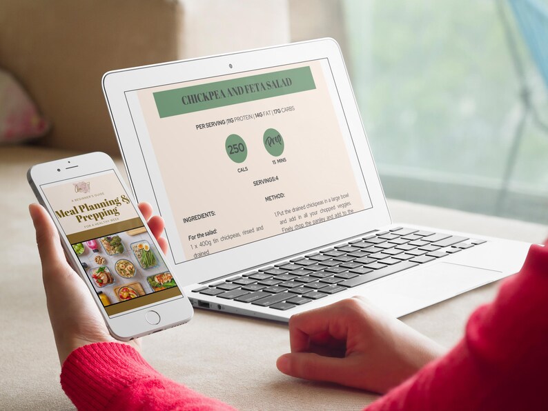 7-Day Meal Planning and Prepping Ebook | Weekly Meal Plan for Healthy Eating | Easy Meal Prep Guide | Meal Planning for Beginners | Simple Recipes and Grocery Lists | Healthy Meal Prep Tips | Digital Meal Planner |