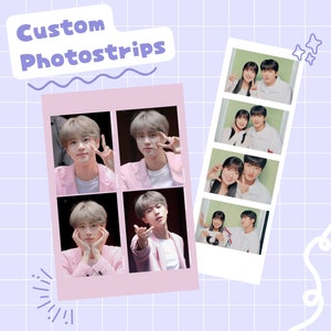 2025-25 秋冬新作  ハイブランドの Kpop photo strip - Etsy 日本 K-POP・アジア