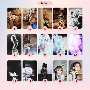 LSRF  &#39;HOT&#39; Concept Photocards