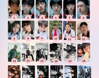 K-drama Weak Hero Class 1/2 Photocards | Fanmade