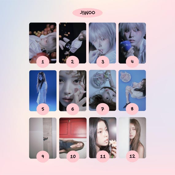 NMIXX(엔믹스) “blue Valentine” Concept Photocards - Etsy