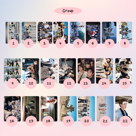 Cortis [color Outside the Lines] Concept Photocards - Etsy