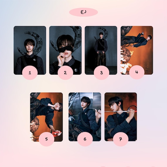 Andteam/&team 「go in Blind (月狼)」 Concept Photocard - Etsy