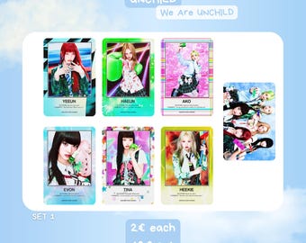 UNCHILD "This is UNCHILD" Concept Photocards