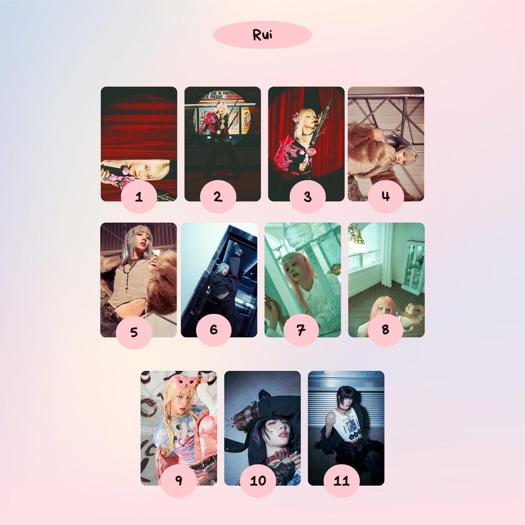 XLOV [UXLXVE] Concept Photocards - Etsy