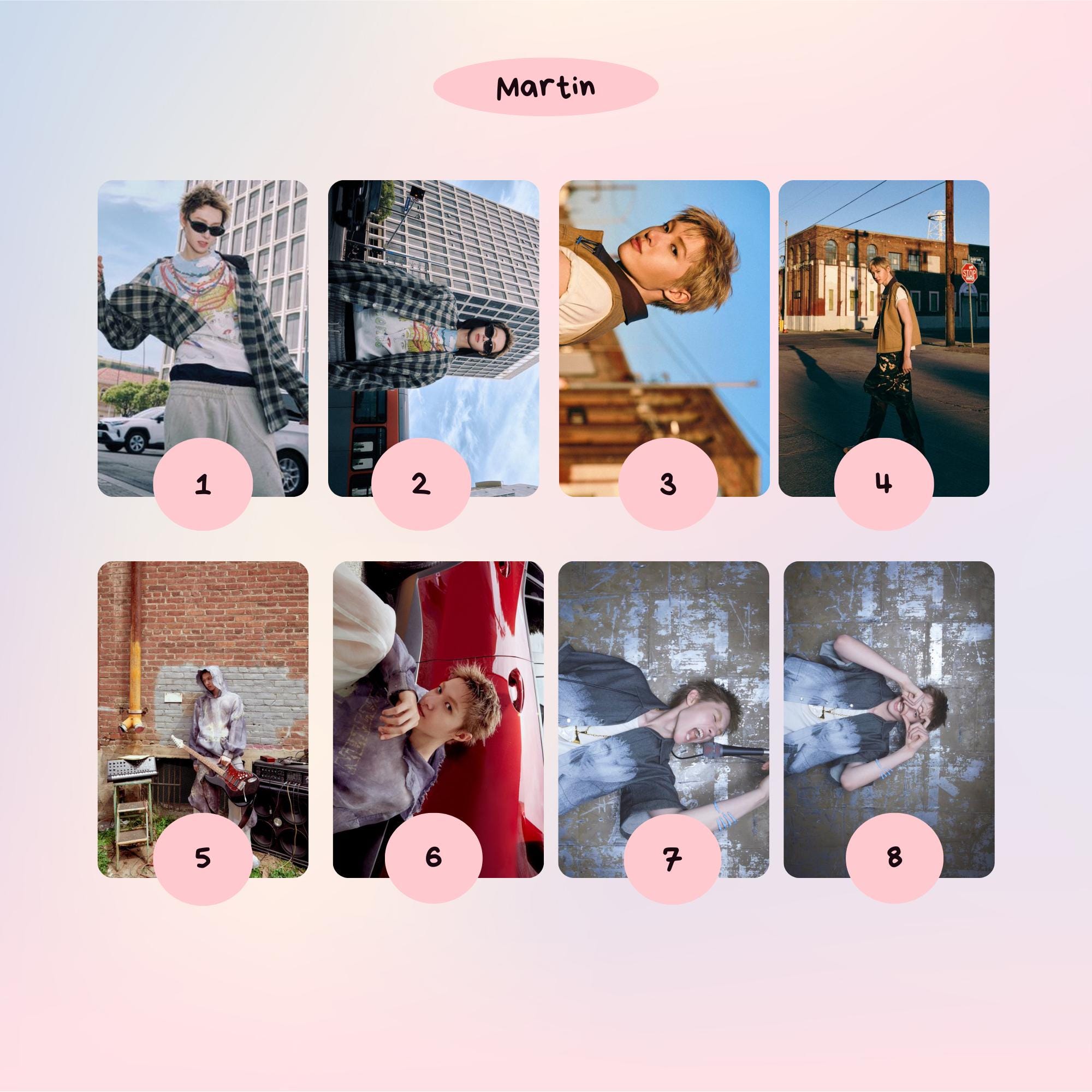 Cortis [color Outside the Lines] Concept Photocards - Etsy