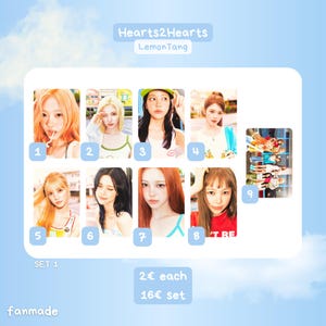 Hearts2Hearts【Lemon Tang】Concept photocards
