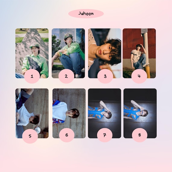 Cortis [color Outside the Lines] Concept Photocards - Etsy