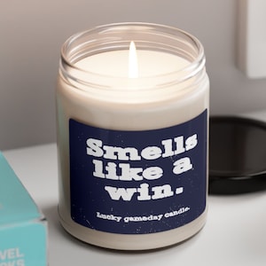 Smells Like a Penn State Win Scented Candle, PSU Football, Sports Gift, Nittany, College Football Season
