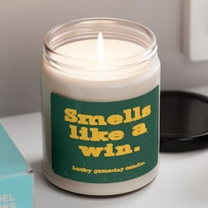 Smells Like a North Dakota State Win Scented Candle, Bison Football, Thundar, College Football Season